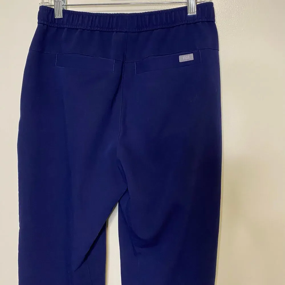 FIGS Tansen Jogger Scrub Pants XS Men's Navy Blue Medical Healthcare Workwear
